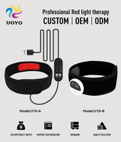 Enveloppe cervicale lumière rouge infrarouge LED sans fil rechargeable USB pour bien-être chez soi