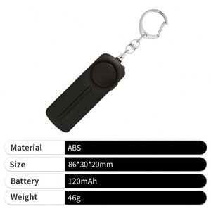 Alarme porte-clés en gros, alarme portable mini en ABS pour la sécurité personnelle - Product Image 5