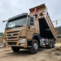 Высокопроизводительный самосвал HOWO 6X4 для перевозки песка и руды: мощный двигатель, надежная гидравлическая подъемная система