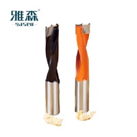 Foret à bois Yasen 3mm~15mm en carbure monobloc CNC avec pointe soudée pour MDF