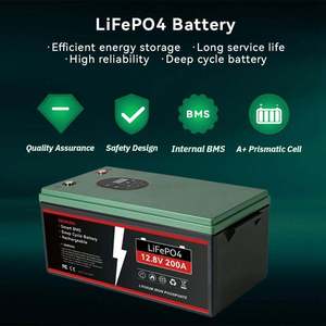 Batterie LiFePO4 DEMUDA 12V 250Ah, packs de batteries solaires au lithium 100Ah 120Ah 150Ah 200Ah 300Ah avec BMS intelligent LCD rechargeable en profondeur - Product Image 2