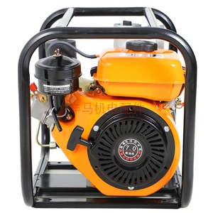 Bomba de agua para motor diésel de 3 HP con conexión de brida de descarga de 1 pulgada, centrífuga, para riego agrícola - Product Image 3