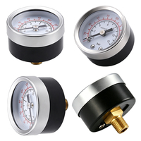 ZHONGXIN Pressure Gauge 1-400 bar 2in Dial 2.5 Accuracy Copper Alloy Socket Radial Mount NPT 1/4 Model Zx-8-9-S 1 Year Warranty
