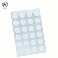 Patchs Hydrocolloïdes Anti-Acné en Forme de Fleur à Changement de Couleur UV, Autocollants pour Imperfections du Visage, OEM et Personnalisation Disponibles