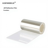 Fournisseur d'usine, vente en gros de film protecteur d'écran en feuille réfléchissante AR, rouleau de matériau transparent mat anti-reflets, résistant aux rayures au soleil