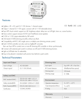 L1(WZ) 100-240VAC 0/1-10V ZigBee & RF Push Dimmer Switch pour lumières LED Tuya RF Controller Wireless Control 220V RoHS Certified