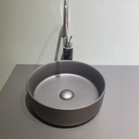 Lavabo d'art De Salle De Bain De luxe en céramique, lavabo De comptoir De Salle De Bain Labavo, Offre Spéciale