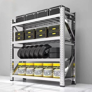 Fabricación de fábrica Estante de almacenamiento de almacén de acero inoxidable resistente Estantes Protección contra la corrosión ligera para industrial - Product Image 3