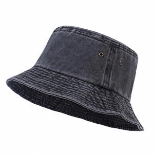 Chapeau Bob en Jean Lavé Unisexe Personnalisé avec Logo Brodé 3D, Réglable, pour Hommes et Femmes, Idéal pour l'Été et les Activités de Plein Air - Product Image 3