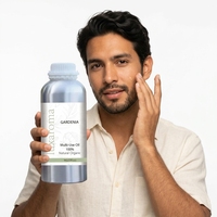 Minyak Esensial Bunga Gardenia Organik Murni Label Pribadi, Minyak Pijat Tubuh Gardenia untuk Perawatan Wajah, Tubuh, dan Rambut, kualitas profesional tinggi