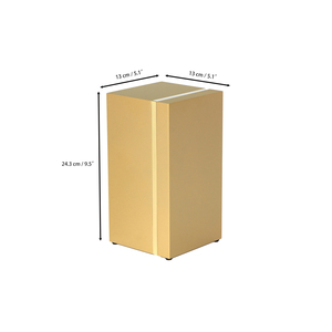 Urne funéraire de style européen pour adultes, vente en gros, <span class=keywords><strong>cercueil</strong></span> métallique pour crémation, produit de <span class=keywords><strong>cercueil</strong></span> cinéraire - Product Image 3