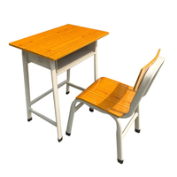 Chaises de bureau en plastique en métal traditionnelles et modernes pour étudiants et enseignants pour une utilisation en atelier scolaire