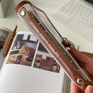 Cao Cấp Hàn Quốc Trong Suốt PVC A7 Chất Kết Dính Máy Tính Xách Tay-Mini Dễ Thương Mềm Kế Hoạch Nhật Ký Notepad Tạp Chí Bán Buôn Nhà Sản Xuất - Product Image 5