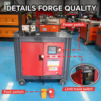 En stock : Cintreuse à étriers CNC robuste GF28 3 kW pour la transformation des barres d'armature en acier rond pour le renforcement des tunnels et des conduites