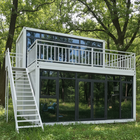 Maison préfabriquée de luxe, élégante et spacieuse, 5 chambres, 40 pieds, 100 m², conforme aux normes australiennes, maison conteneur détachable personnalisée