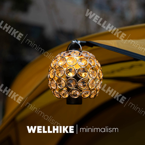 L'<span class=keywords><strong>abat</strong></span>-<span class=keywords><strong>jour</strong></span> WELLHIKE en boule de cristal pour l'extérieur s'adapte à l'atmosphère du camping avec l'objectif zéro 38Explore Lanterns - Product Image 5