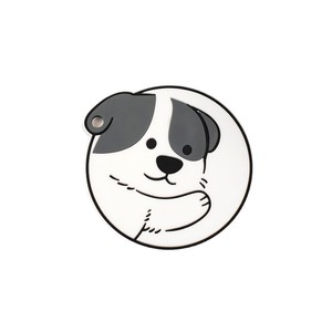Sous-verre mignon Yuanchao en forme de dessin animé pour animaux de compagnie, isolant thermique, antidérapant, pour protéger tasses et bols - Product Image 1