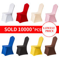 Housse de chaise élastique en spandex pour mariages, banquets et événements festifs