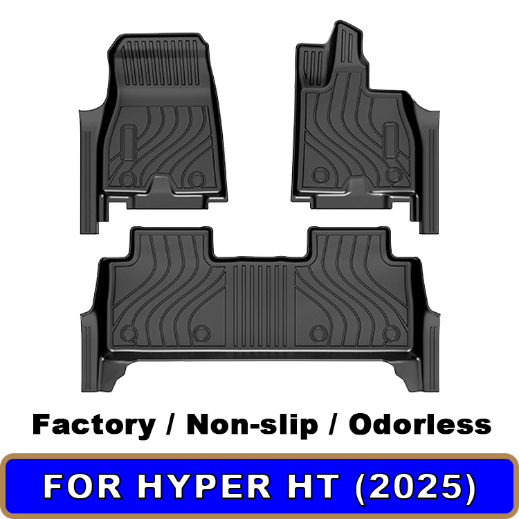 Tapis de voiture RHD pour AION HYPER HT 2025 en TPE