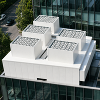 Silencieux matriciel industriel personnalisé pour conduits d'air, atténuateur de bruit à haut débit d'air pour la ventilation CVC et le contrôle du bruit