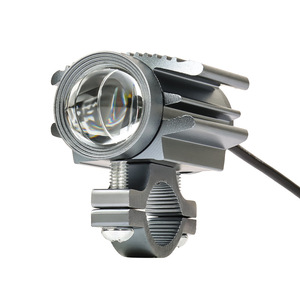 ไฟสปอร์ตไลท์ภายนอกรถมอเตอร์ไซค์ 100W 10000LM 6500K สีขาว LED สองสี เลนส์มินิ แบบหนีบ - Product Image 2