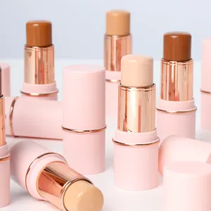 Label pribadi kustom stik Concealer Foundation riasan Vegan multiguna grosir tahan air untuk semua kulit