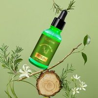Huile essentielle organique de romarin pour la repousse des cheveux traitement de soin des cheveux anti-chute de cheveux de marque privée