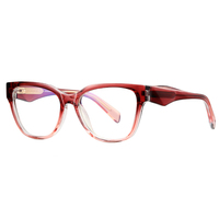 97814 Nouvelle Arrivée Lunettes Anti-Lumière Bleue TR90 pour Femmes Protection Oculaire Verres Transparents Monture Optique sur Ordonnance