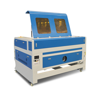 Máquina de corte a laser da tecido 1390 1080 co2 e máquina de gravura para etiqueta de madeira com ruida 6442 6445