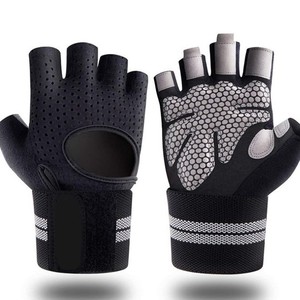 Gants de fitness à demi-doigts pour hommes et femmes pour l'entraînement en salle de sport Gants de cyclisme antidérapants et respirants pour l'extérieur - Product Image 2