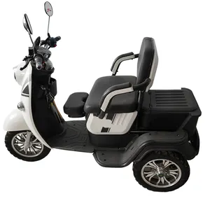 सस्ता पावर 60V 1500W यूरोप मानक विस्तारित विकलांग वयस्क पेशेवर मोटर बिजली Tricycle ई स्कूटर