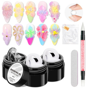 Gel de construction solide pour ongles, non collant, pour modelage 3D, extension et sculpture, compatible UV/LED, pour salon et DIY - Product Image 4