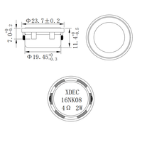 Haut-parleur large bande XDEC 28 mm (1,1 pouce) pour appareil domotique