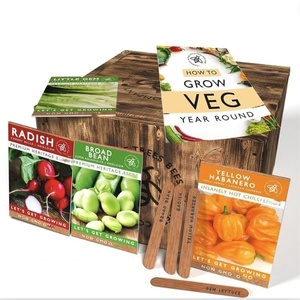 Cimelio <span class=keywords><strong>25</strong></span> orto per <span class=keywords><strong>giardino</strong></span> interno sacchetto di latta pacchetto Kit di piante per piantare le proprie verdure a casa all'aperto - Product Image 1