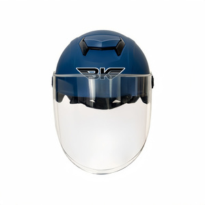 Factory <span class=keywords><strong>Outlet</strong></span> Adulto Unisex ABS Transpirable Motocicleta Media cara Casco para Racing Reemplazo - Product Image 5
