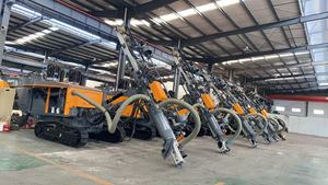 0-50M đa chức năng DIESEL Crawler thủy lực Neo Giàn Khoan kx558 cho micro đống quang điện lỗ - Product Image 3