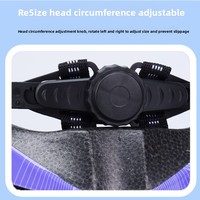 Casque de vélo pour enfants à dégradé de couleurs pour skateboards, vélos d'équilibre, trottinettes - Casque de sécurité léger et réglable en ABS+PC