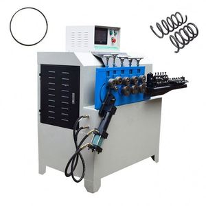 Máy Tạo Hình Uốn Xoắn Ốc Vòng Chữ O Tự Động Hoàn Toàn Dây Thép Tròn Phẳng Đã Qua Xử Lý Kim Loại Máy Làm Vòng Chữ O - Product Image 5