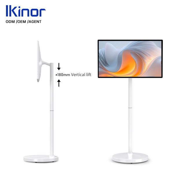 32 Inch Portable Touch Screen Smart TV with Android System Full HD 1080p 10-Point Touch 4-6 Hours Battery Life in a Suitcase