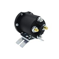 Contacteur DC monophasé 125A 12V 24V 48V en alliage d'argent, relais 1NO pour démarrage de pompe à huile, batterie de camion électrique