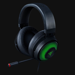 Casque Razer Kraken Ultimate USB Surround Sound, casque <span class=keywords><strong>pas</strong></span> <span class=keywords><strong>cher</strong></span> à réduction de bruit active, casque RGB ANC avec microphone filaire pour jeux - Product Image 4