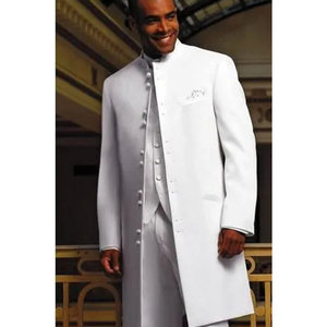 Traje de Etiqueta Blanco para Boda (Chaqueta+Pantalones+Chaleco+Corbata) - Product Image 1