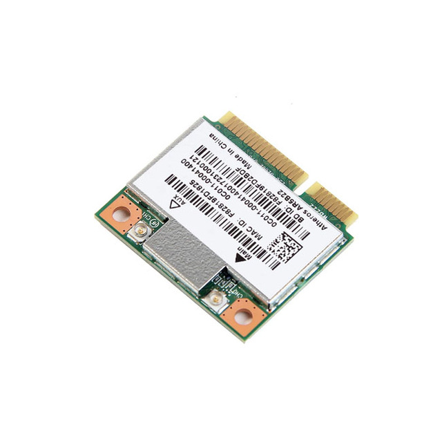 For Atheros AzureWave AR9462 AR5B22 WB222 AW-AB116H Half Mini PCIe 300Mbps+BT4.0 WLAN Wifi Wireless Card