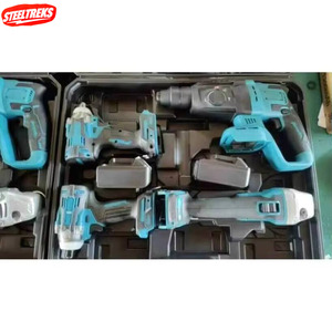 Steeltreks Kits d'outils électriques sans fil TR1 avec batterie au lithium et moteur sans balais, Vente en gros, Remise usine, 4 3 1 2 en 1 - Product Image 5