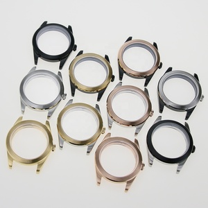 Boîtier de montre en acier inoxydable 316L de 38 mm compatible avec un cadran de 28,5 mm, mouvement NH34 NH35 NH36 NH38, avec verre saphir et lunette rotative - Product Image 5
