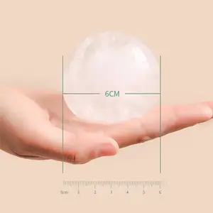 Whiskey Ice Hockey Maker Silicone Round Ice Ball Mold Bar Accessories Slow Melting Large Spherical Frozen Ice Cube Tray