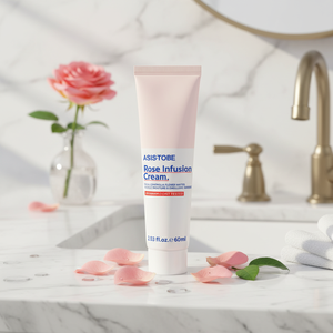 Crema de Infusión de Rosas ASIS-TOBE (Tubo) 60ml, Cosmético Coreano, Hidratante, Antiarrugas, Aprobado por NMPA, EAC y CPNP, Hecho en Corea - Product Image 2