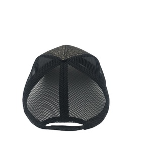 Tùy Chỉnh 6-Bảng Điều Chỉnh Thêu Dứa Mũ Bóng Chày Long Lanh Rhinestone Và Sequin Trucker Hat Với 3D Lưới Vải - Product Image 5