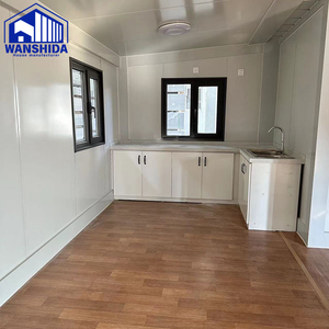 Maison conteneur préfabriquée moderne et durable en acier extensible de 20 pieds, respirante, à prix bas, <span class=keywords><strong>2</strong></span>, 3 ou 4 chambres, pour usage hôtelier - Product Image 5