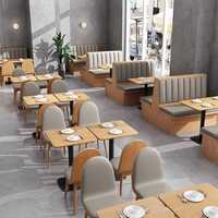 Meubles pour restaurants de restauration rapide très demandés : banquettes, canapés, tables basses et ensembles de chaises, canapés lounge pour cafés et centres commerciaux